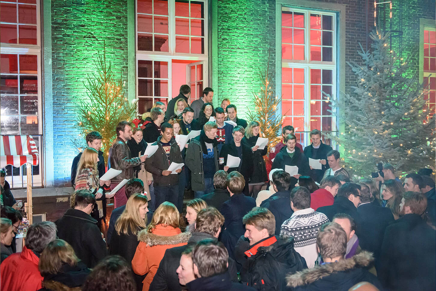 Villa Mignon Weihnachtsfeiern Location Hamburg, große Terrasse